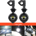 Auxiliary Lights LED Spot Driving Fog Lights for R1200GS F800GS K1600 Universal Motorcycle 40W 6000K Fog Lamps