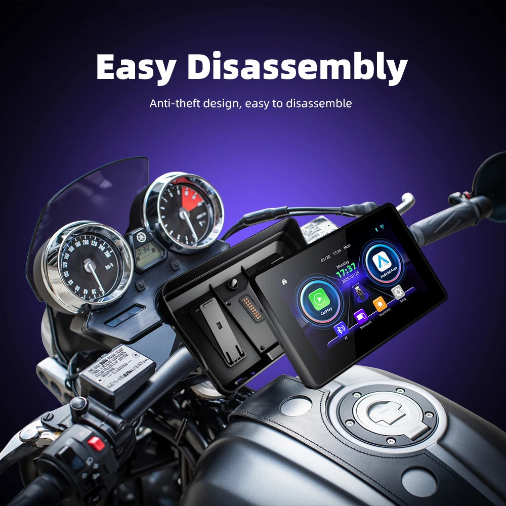 EKIY Special For BMW R1200GS R1250GS R1300GS F800 F850 F900 S1000XR Wireless CarPlay Moto Android Auto GPS Motorcycle Navigation