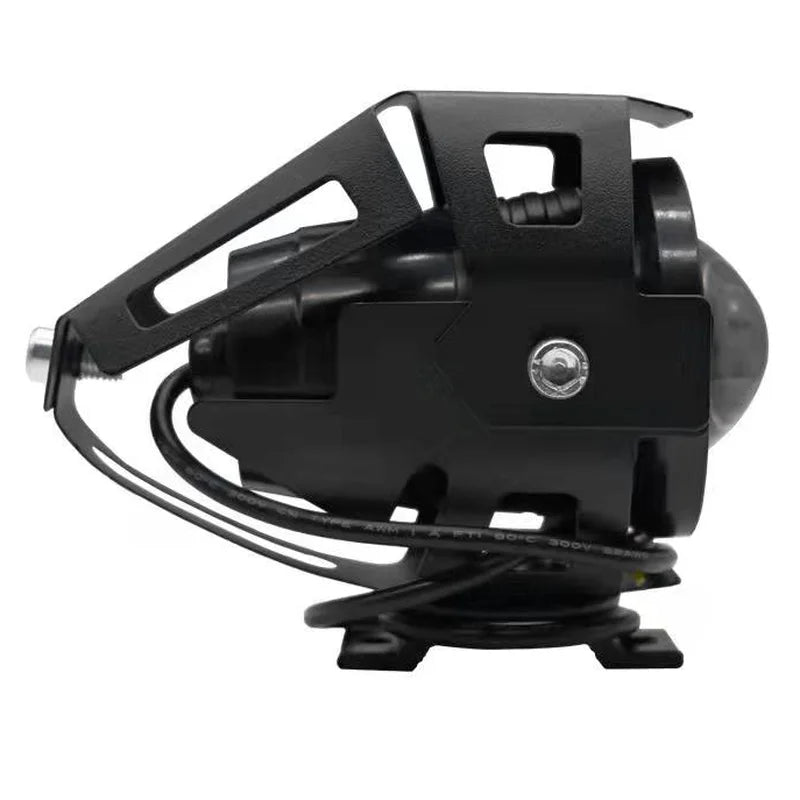 Waterproof Motorcycle LED Headlight 3000LMW U7 Motorbike LED Driving Fog Spot Light with Switch