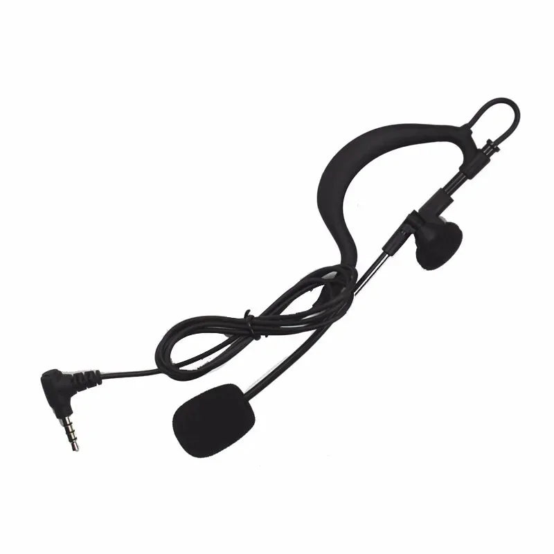 Suitable for V6C PRO V4C PLUS FBIM EJEAS Motorcycle Helmet Earphone 3.5mm Jack Referee Headset Accessories Football Coach