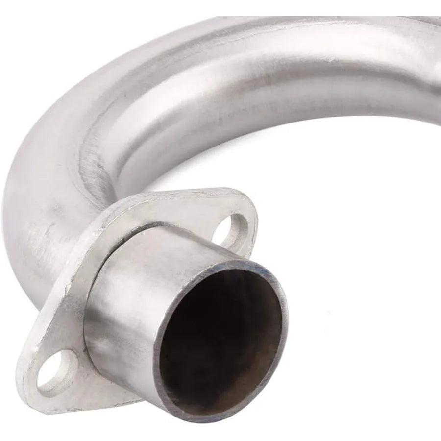 Dirt Bike Slip On Exhaust, Motorcycle Muffler Pipe Full Kit for CRF150F CRF230F 2003-2017/TAO TAO TBR7/HAWK 250-Red