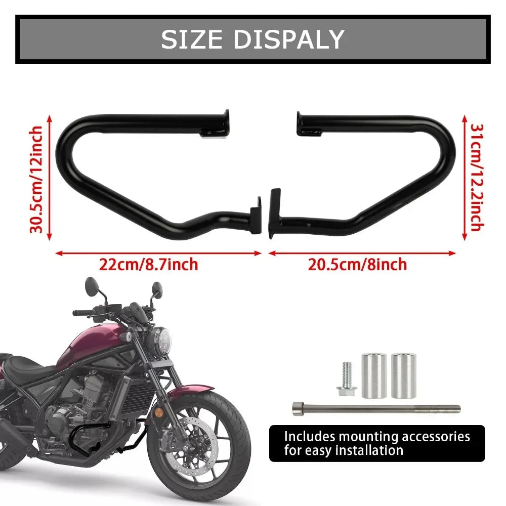 For Honda CMX Rebel 1100 DCT Rebel 1100T 2021-2024 Motorcycle Falling Protection Engine Guard Highway Crash Bars