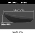 Seat Cushion Thicken Seat for Talaria - Stylish Seat for Talaria Sting MX3 MX4 Electric Dirt Bike Black