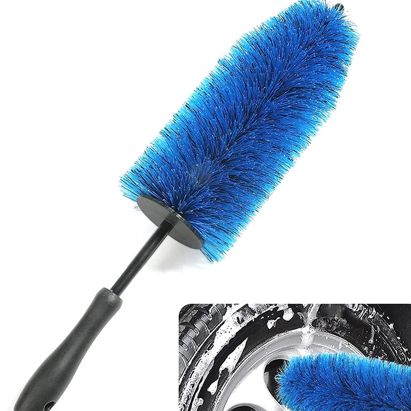 1/3PCS Soft Bristle Car Cleaning Brush - Wheel Rim Tire Cleaner Non-Scratch Car Detailing Washing Tool for Vehicle Care