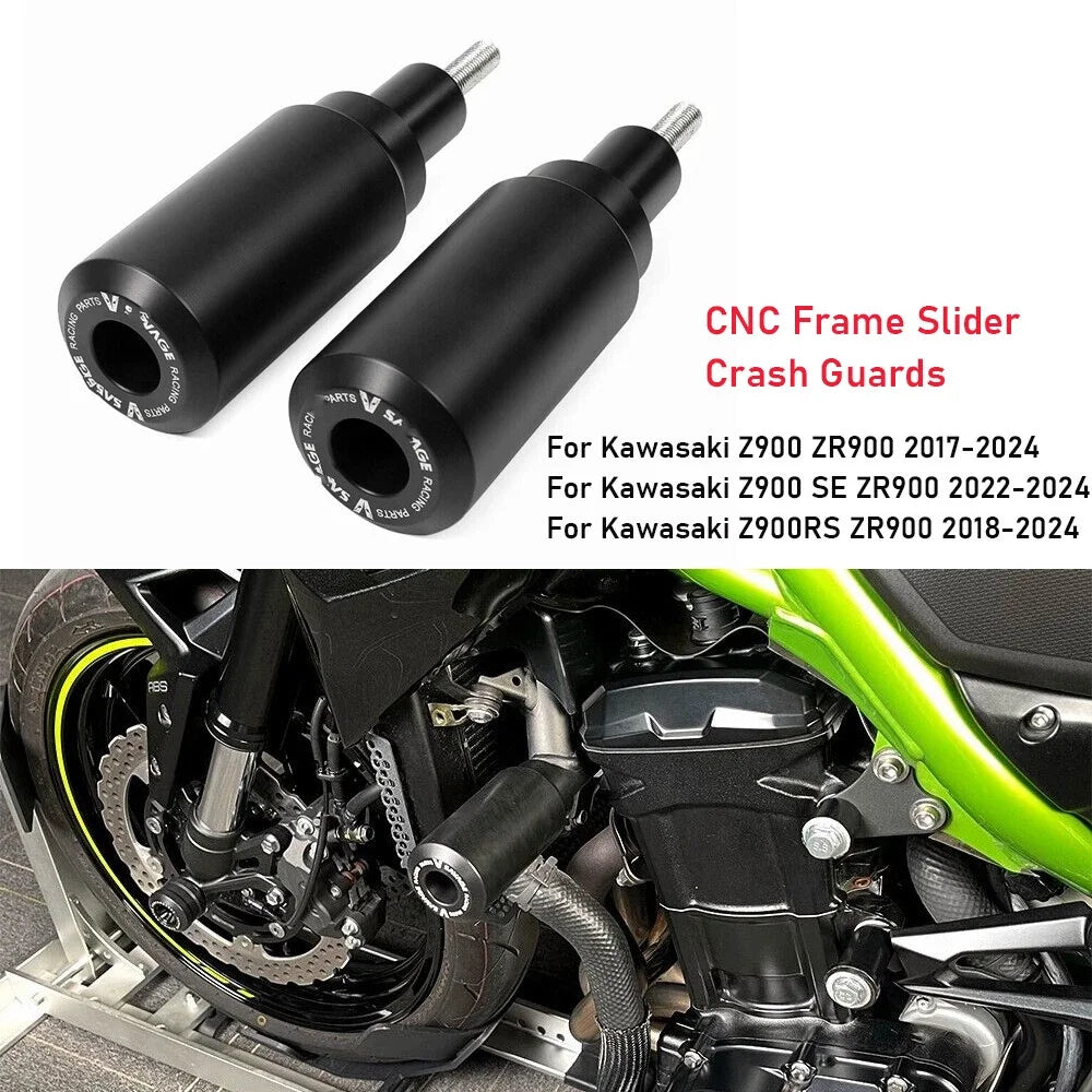 Frame Slider Crash Protector for KAWASAKI Z900 Z900RS Z900RS SE Engine Crash Pad Falling Protection Motorcycle Accessories