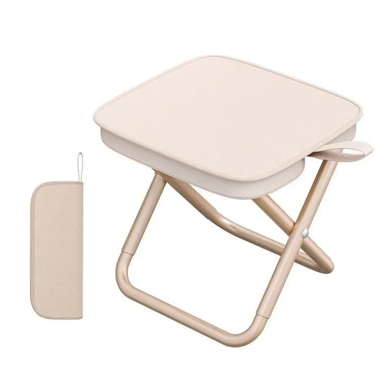 Portable Folding Chair Ultra Light Multifunctional Outdoor Camping Picnic Fishing Stool Travel Seat Accessories