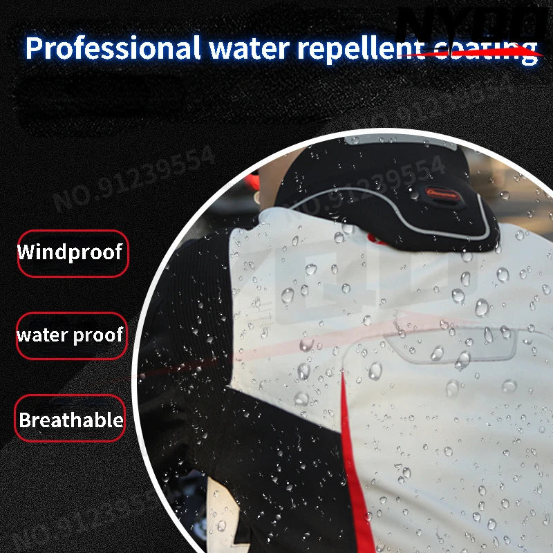 Riding Tribe motorcycle riding suit men winter waterproof anti-fall warm motorcycle off-road jacket 4 seasons motorcycle suit