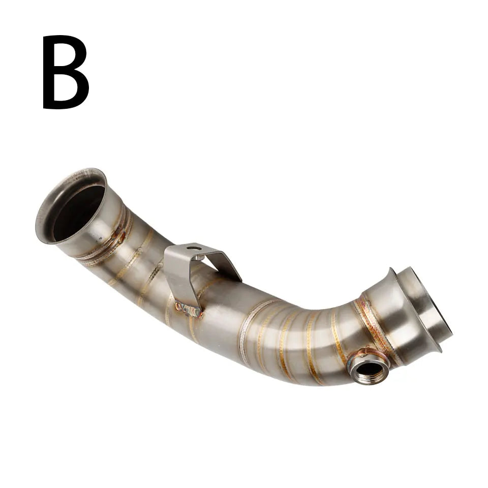 Motorcycle exhaust link pipe For KTM DUKE 790 890 790 ADV 890 ADV For CF MOTO 800NK 800MT norden 901 2022-2026