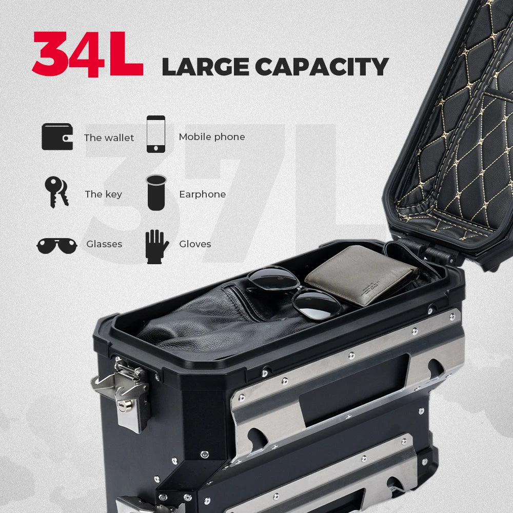 For BMW R1200GS LC ADV Adventure R 1250GS 1200GS 2013-2021 Motorcycle Aluminum Luggage Panniers Saddlebag Bracket Rack Side Box