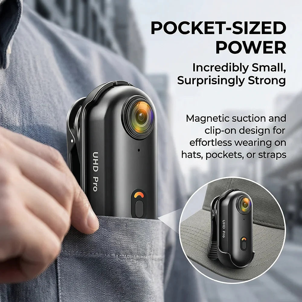 4K 1080P Mini Body Camera Helmet Handlebar Motorcycle Road Sport Cam Battery Body cam POV Vlog Sports Action Wifi H88 camera