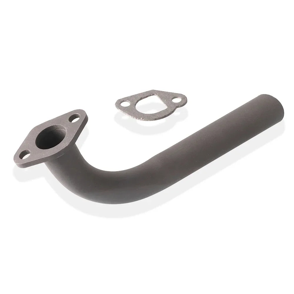 Exhaust Pipe Kit for Kart Mini Motorcycle Honda Predator 212cc GX160 GX200 DuroMax Mini Bike Engine Modification Exhaust Pipe
