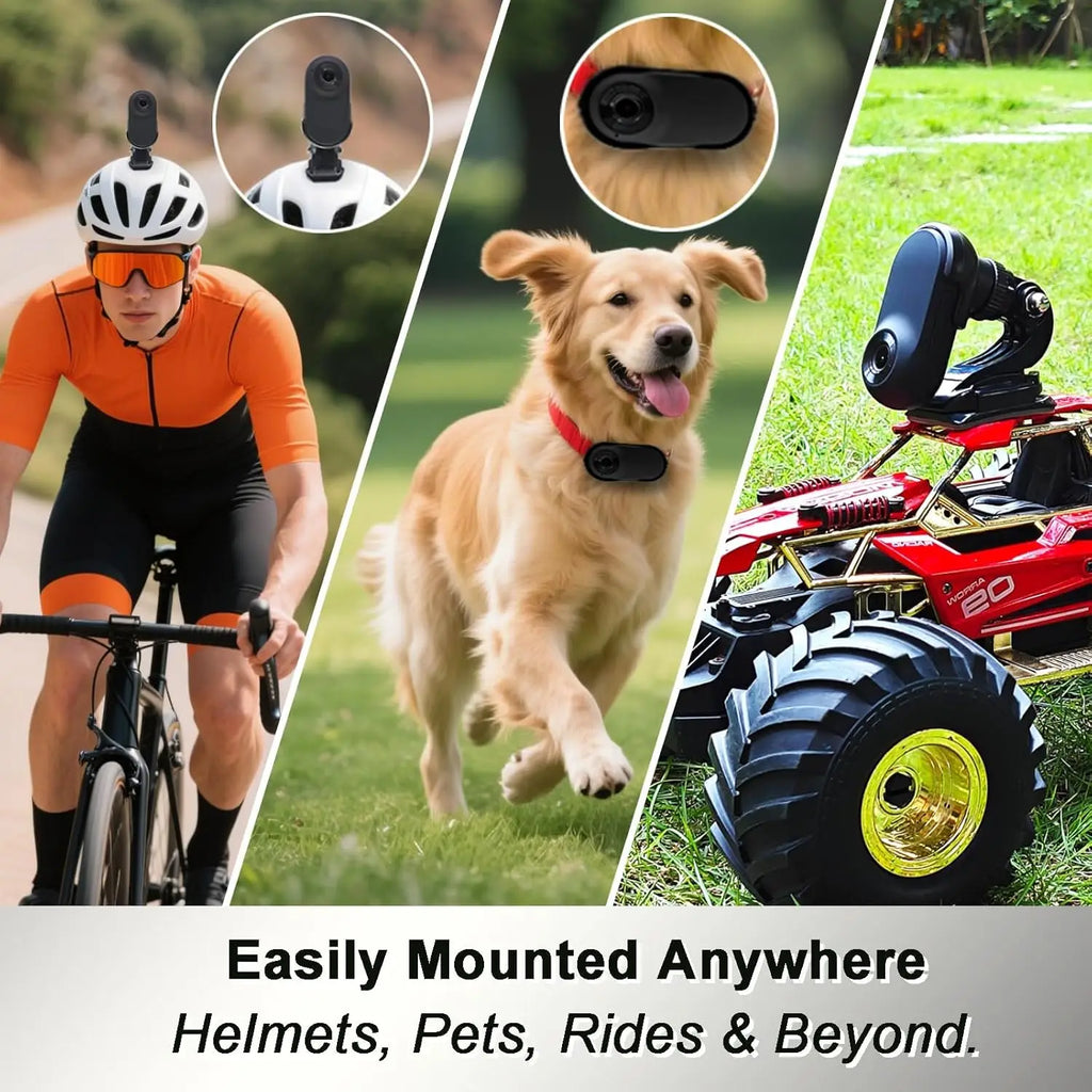 Sports Camera 1080P In Helmet Motorcycle Bike Filming Waterproof Mini Camera Bicycle Action Video Recording Battery Digital Came