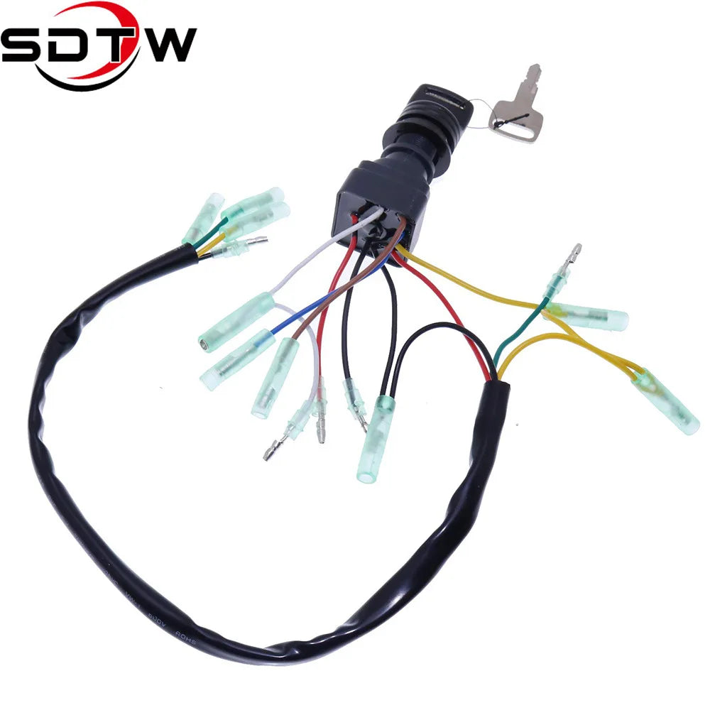 Motorcycle ignition switch Fits for Yamaha outboard motors 703-8 2510-43-00 Outboard key switch