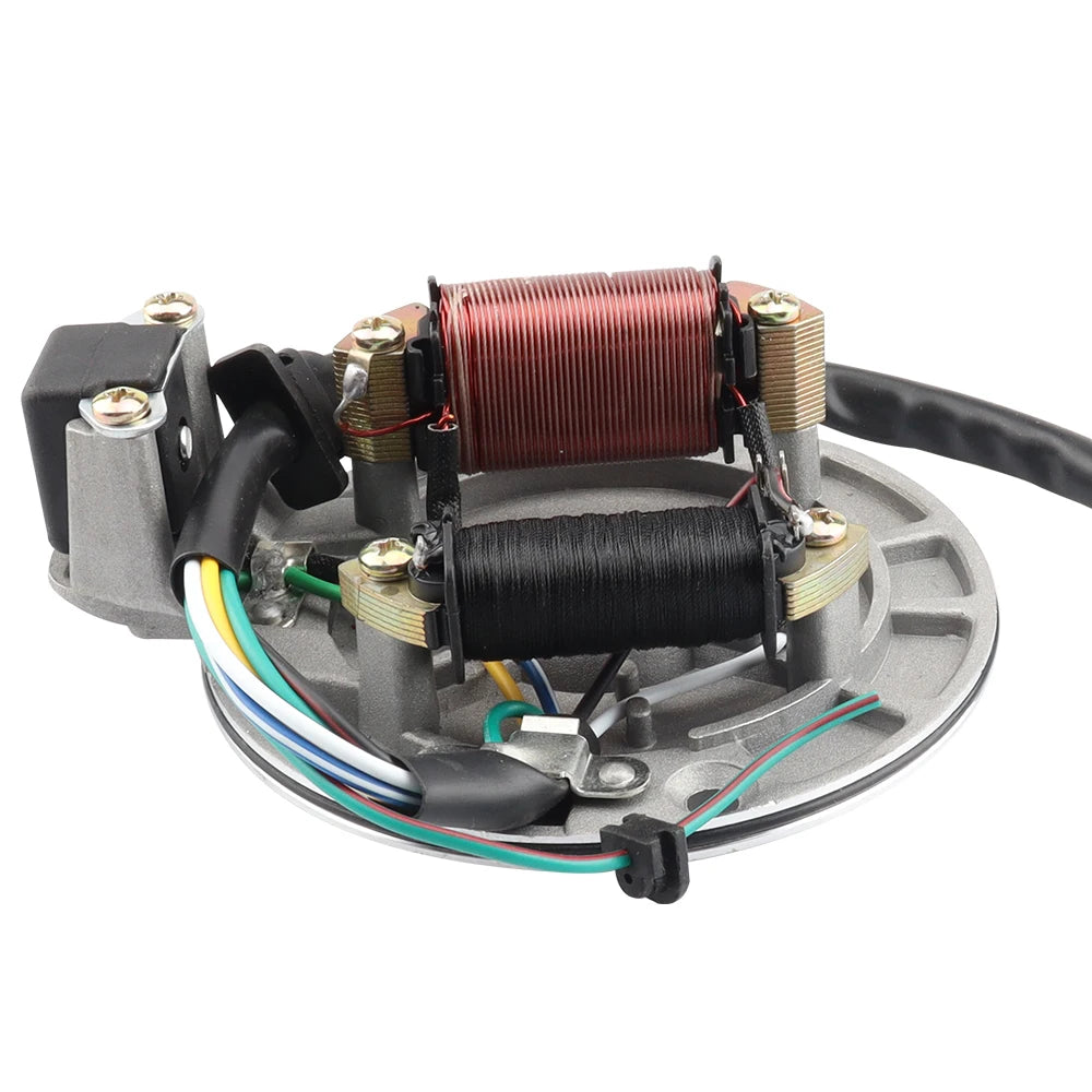 Motorcycle Ignition Stator JH70 Stator Plate Pickup Magneto Ignition Coil Rotor For 70cc 90cc 110cc 125cc Pit Dirt Bike ATV Quad