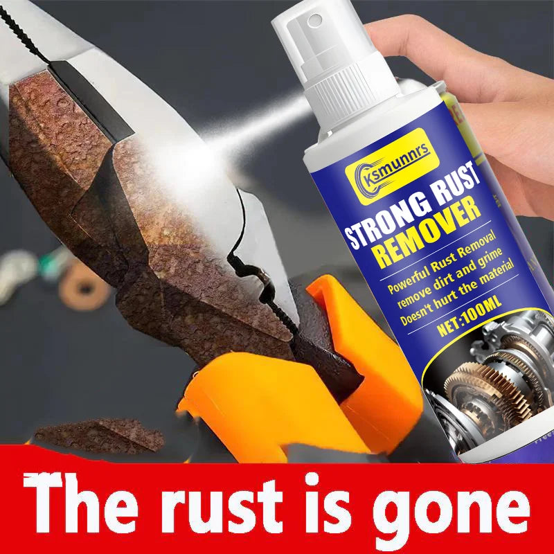 Motorcycle Strong Rust Remover for Metal steel 450ML Tough Rust Removal Strong Rust Removal Lubricant Anti Rust Spray Stain