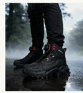SCOYCO Men's Motorcycle Boots Waterproof Protective Ankle Boots for ATV Motorcross Dirt Bike Riding