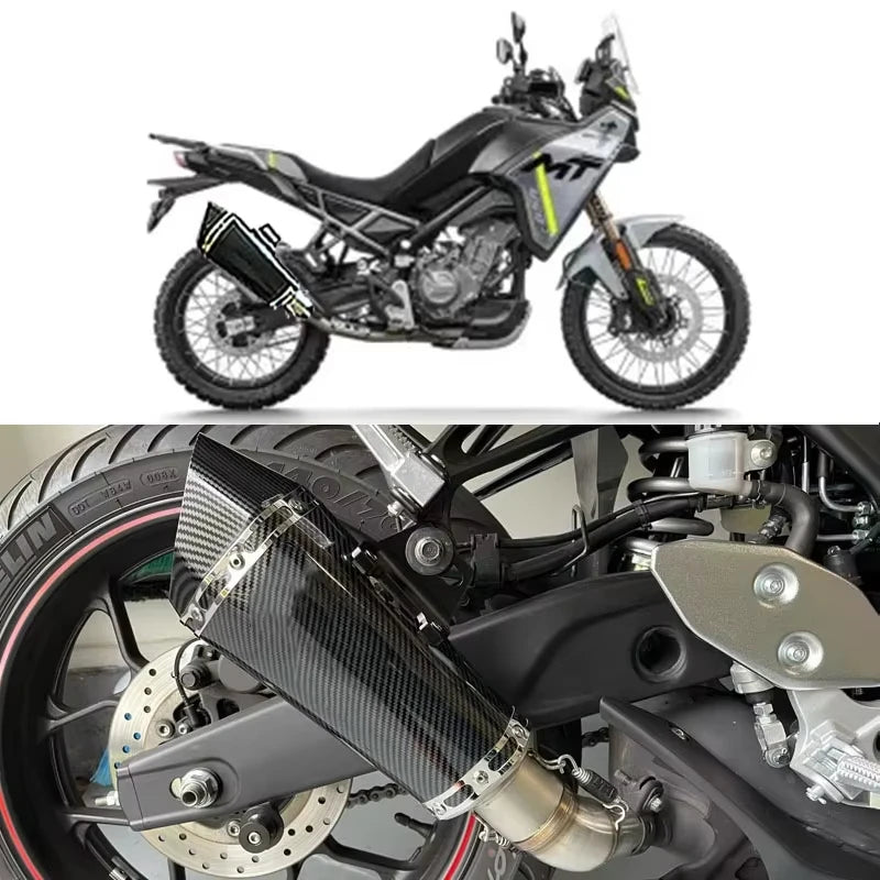 51mm Universal Inlet Motorcycle Exhaust R11 Muffler with DB killer for ninja650 Z750 Z800 mt03 R6 R3 R25 Z400 Z900 MT07 MT09
