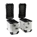 Factory Hot Selling Aluminum Motorcycle Side Box 35L 38L Lock Lage Storage Boxes Universal