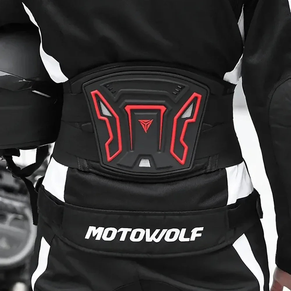 Adjustable Motorcycle Waist Protector Breathable Moto Motorbike Professional Motocross Guard Cycling Protection Protective Belt