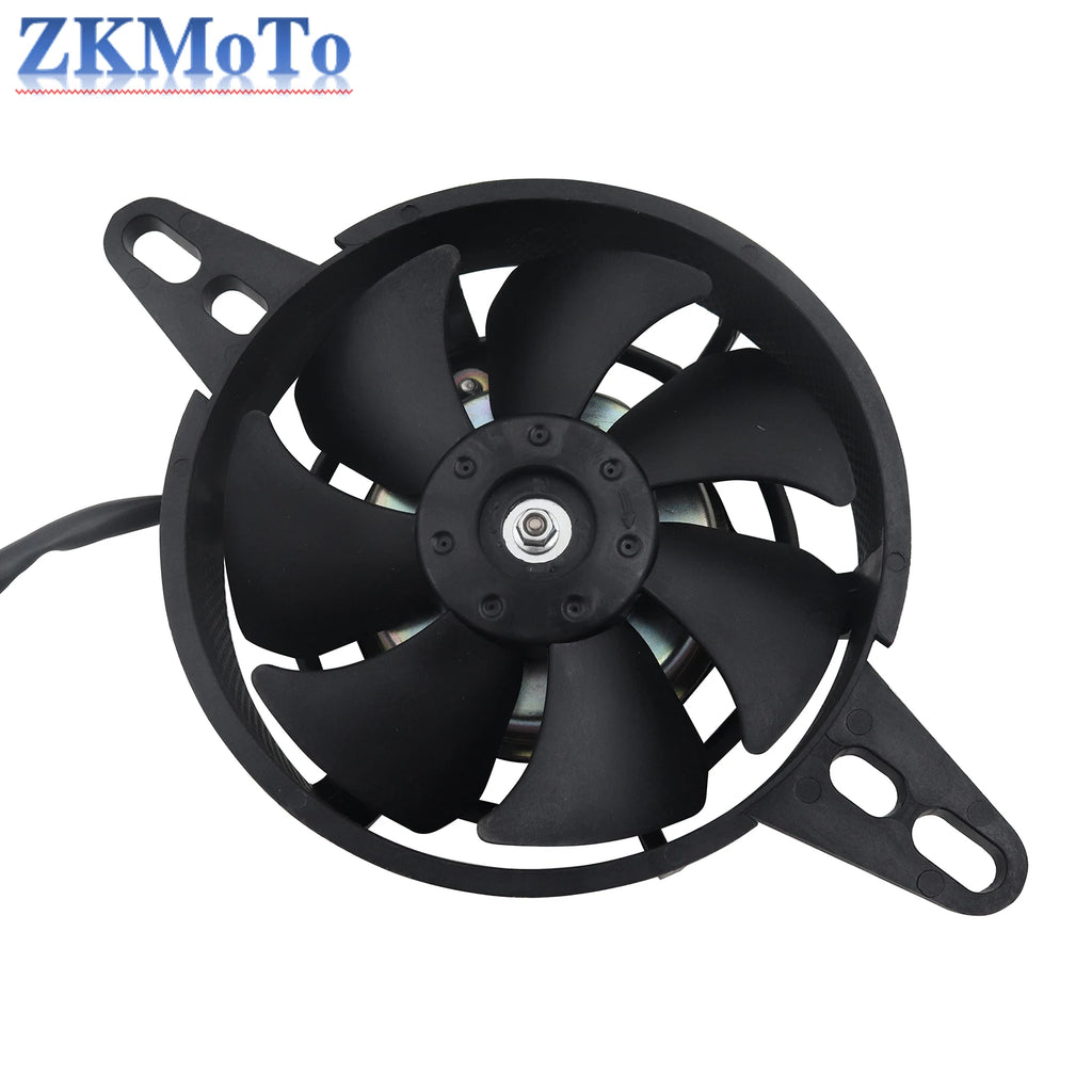 Motocross Engine 12V Radiator Cooling Fan Oil Cooler For ATV Quad Go Kart Honda Yamaha KTM Kawasaki Suzuki Universal Part