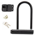 1/2/4Pcs Bike Lock with Key Standard Size U-Lock for Bicycles and Other Outdoor Equipment Anti-Theft Lock for Cycling Motorcycle