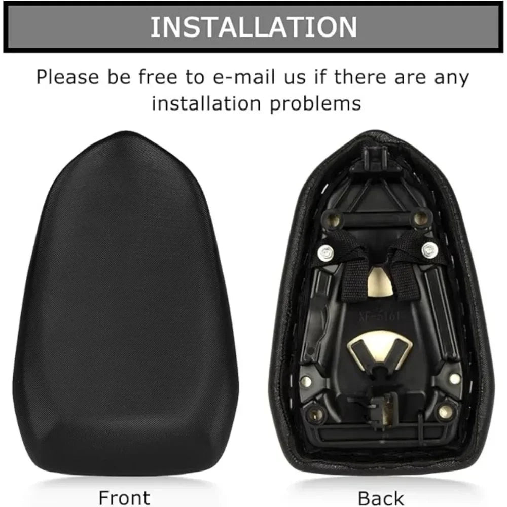 Motorcycle Rear Passenger Cushion Saddle Seat Rear Pillion Passenger Seat  for BMW S1000RR 2019 2020 2021 2022 2023 2024