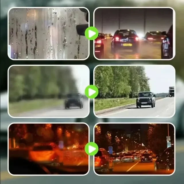 Car windshield oil film cleaning brush, removes oil film, rainproof and anti-fog, powerfully cleans windshield.