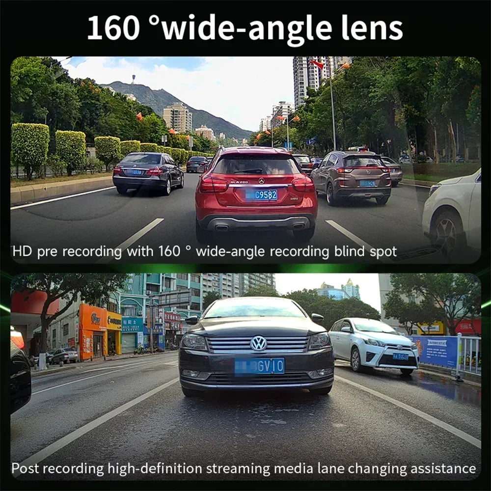 JIUYIN Motorcycle Dual 720p/1080P/2K DVR Waterproof Action Camera Recorder Front&Rearview Motorcycle Dash Cam WiFi Smart Connect