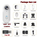 Sport Camera Mini Body Cam Helmet Handlebar Motorcycle Road Battery Body Cam Full HD 4K Wifi Sports Action Camera
