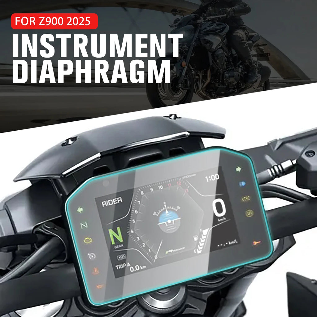 For Kawasaki Z900 Z 900 2025 2026 Motorcycle Speedometer Guard Scratch Cluster Screen Protection Instrument Film Protector