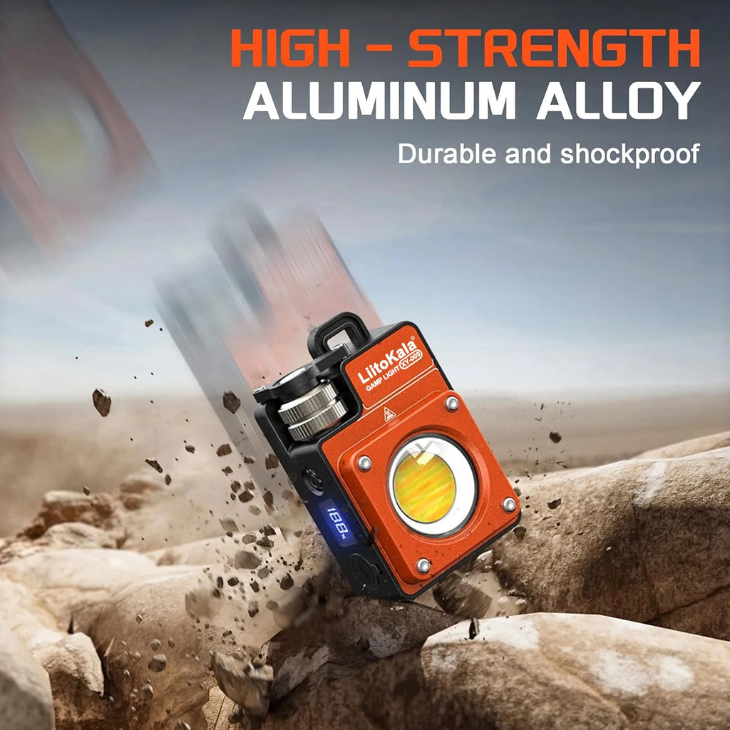 LiitoKala XY-009 Portable Rechargeable LED Camping Light Multi-Functional Carry-On Outdoor Activity Long Life