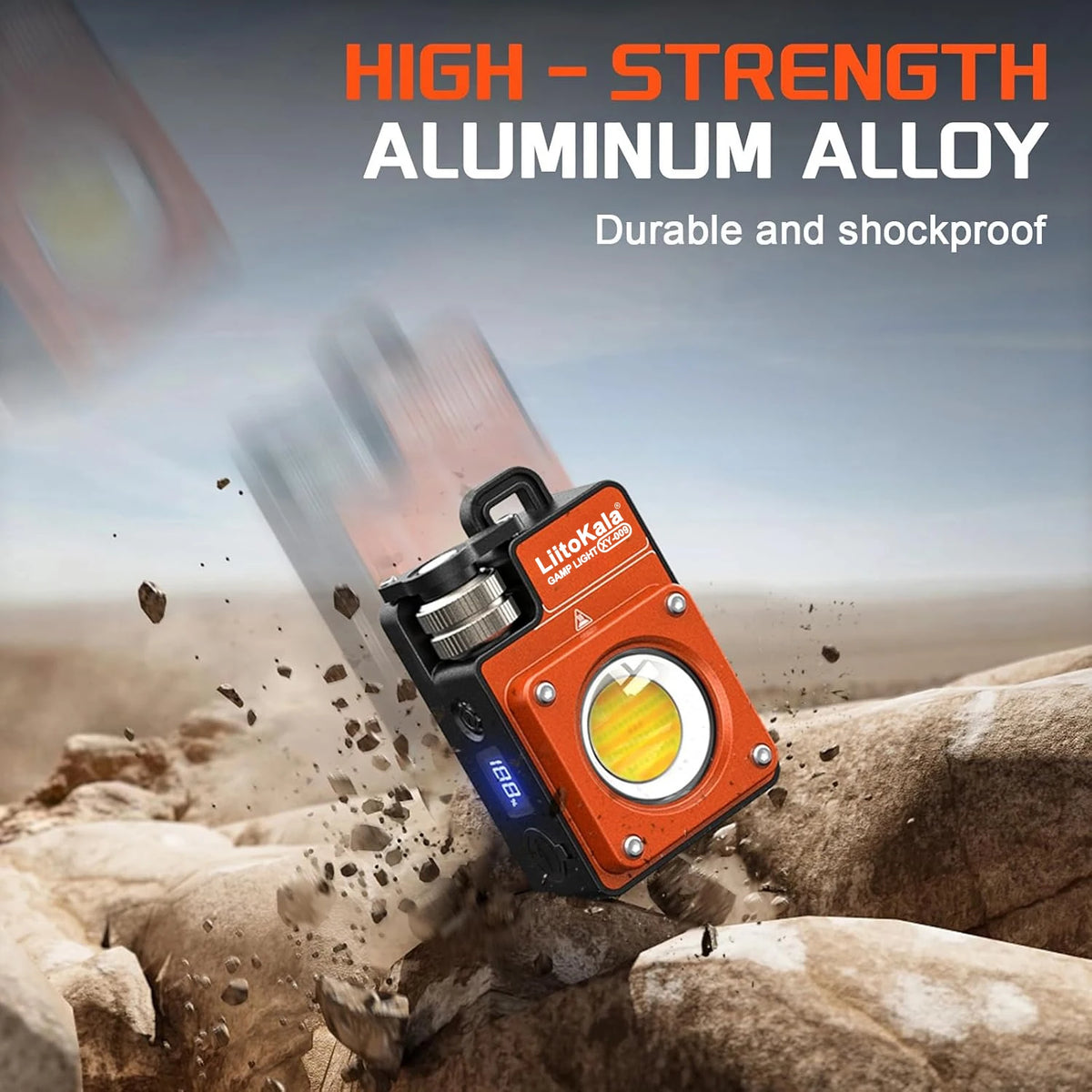 LiitoKala XY-009 Portable Rechargeable LED Camping Light Multi-Functional Carry-On Outdoor Activity Long Life
