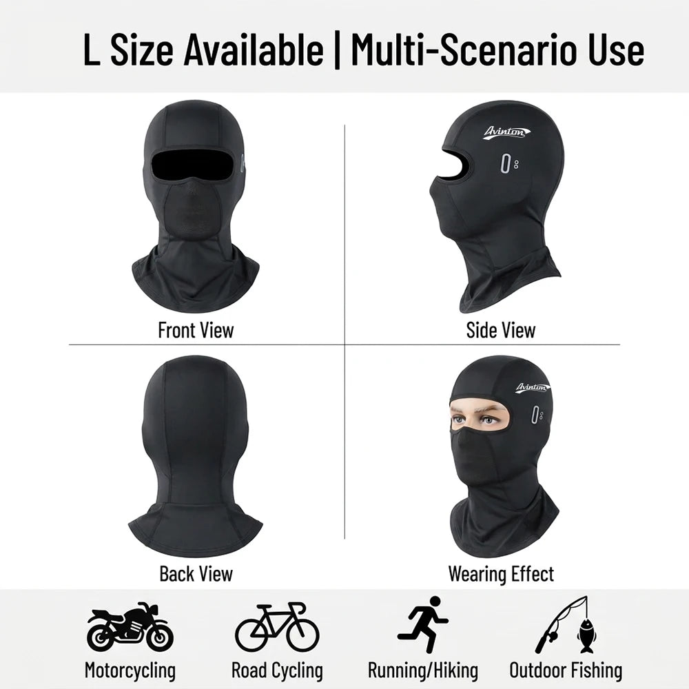 For Avinton Collector Roadster Race Freestyle Motorcycle Balaclava Summer UV Protection Full Face Mask Breath Hole Winter Warm