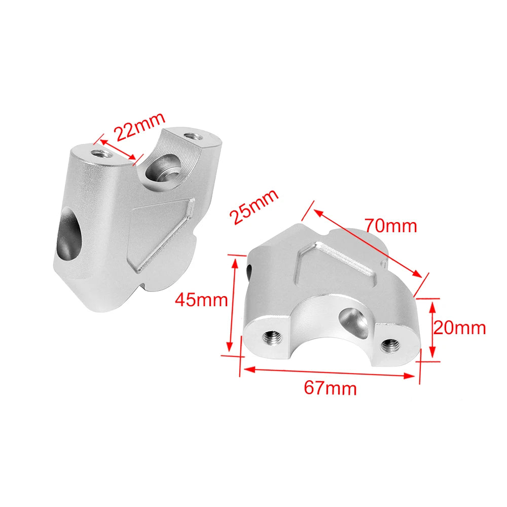 Motorcycle Handlebar Riser CNC Lift Back Move Mount Lifter For BMW R1250GS R1200GS Adventure GS 1200 1250 R1250RS S1000XR R1200R