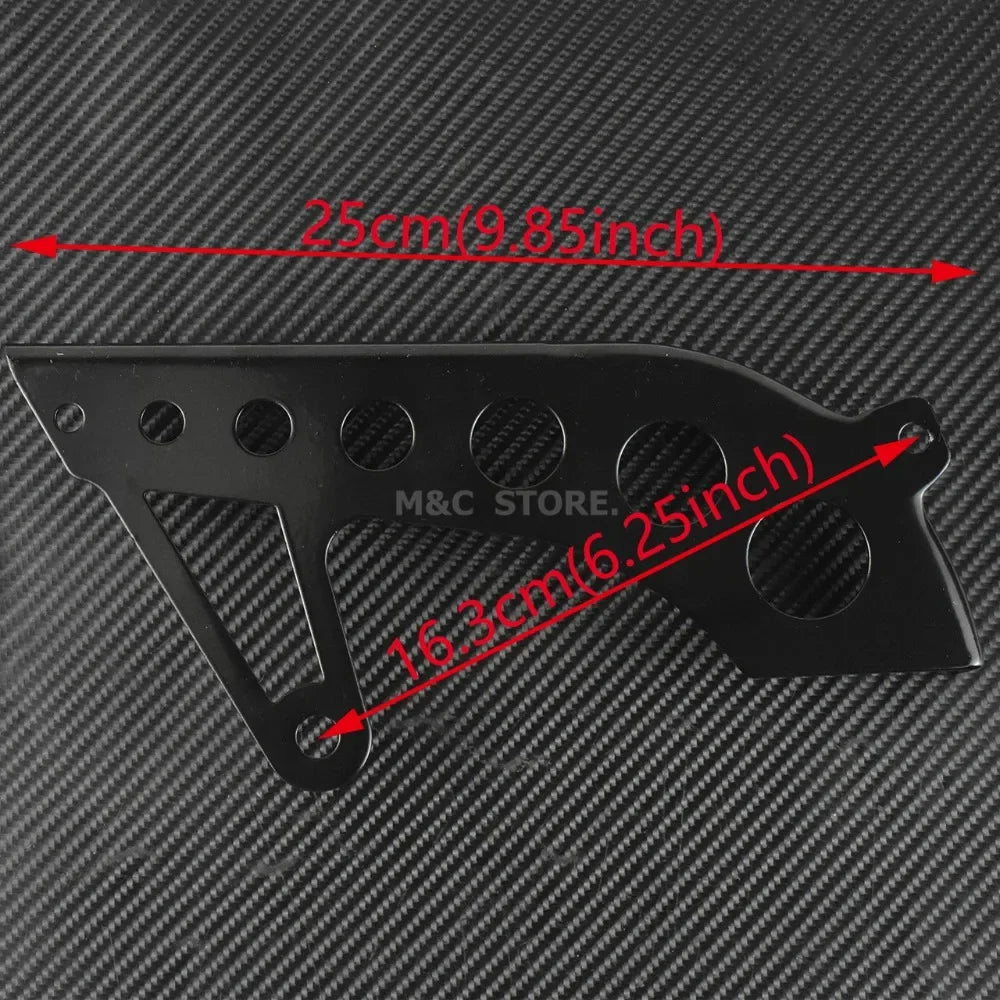 Motorcycle Front Drive Pulley Guard Cover Pulley Cover w/Mesh Countershaft For Harley Sportster 883 1200 XL 48 72 SuperLow 04-22