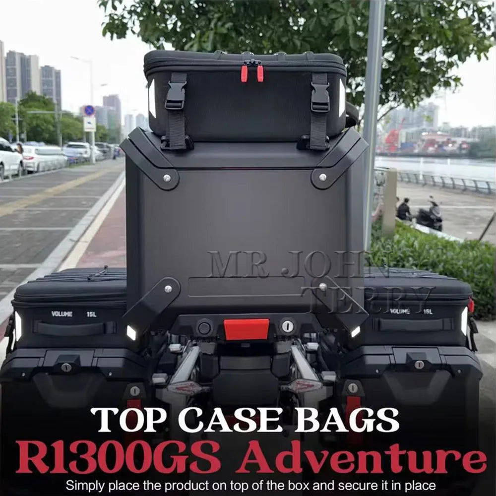 Motorcycle Top Bags Saddlebag For BMW R1300GS Adventure R 1300 GS ADV Side Top Box Hard Top Bag Case Luggage R1300GSA 2024-2026