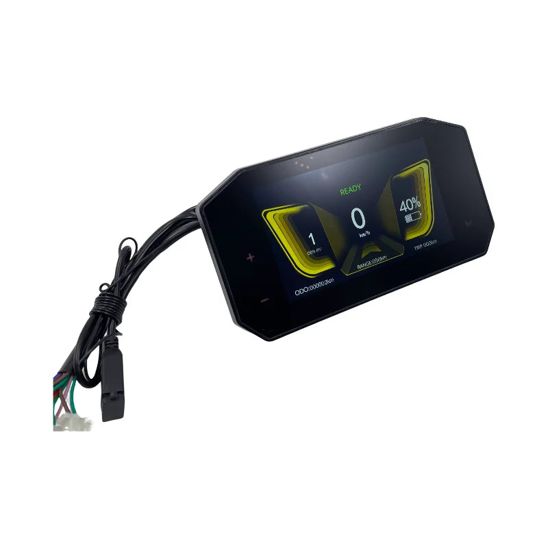 Electric Motorcycle Moped Scooter TFT Speedometer Display CJ-V5-03 with free 4 switchable different UI