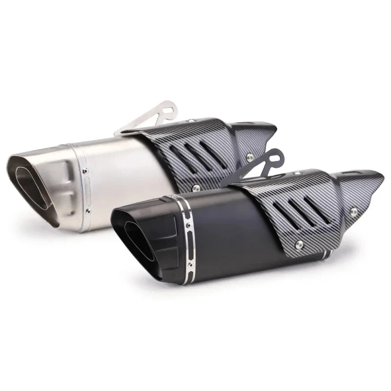 slip-on Motorcycle Exhaust Muffler Escapes Para Motos 51mm for Yamaha R6 R3 MT07 for KTM DUKE RC 390 Ninja Z400 high performance