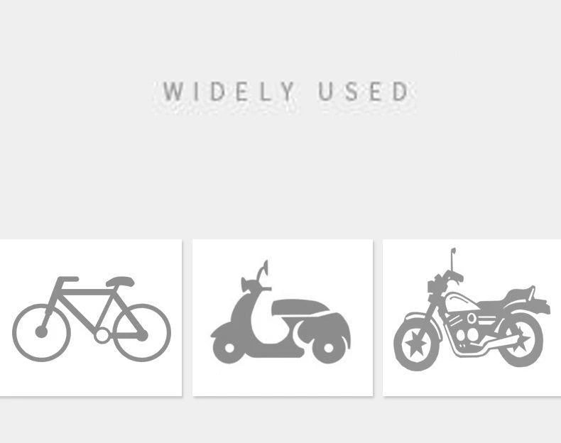 Universal Motorcycle Anti-theft Brake Disc Disk Lock Scooter Bike Wheel Steel Security Protection Portable Keyless Lock