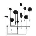 For EJEAS Q8/Q7 Motorcycle Helmet Headset Type-C Interface Headphone