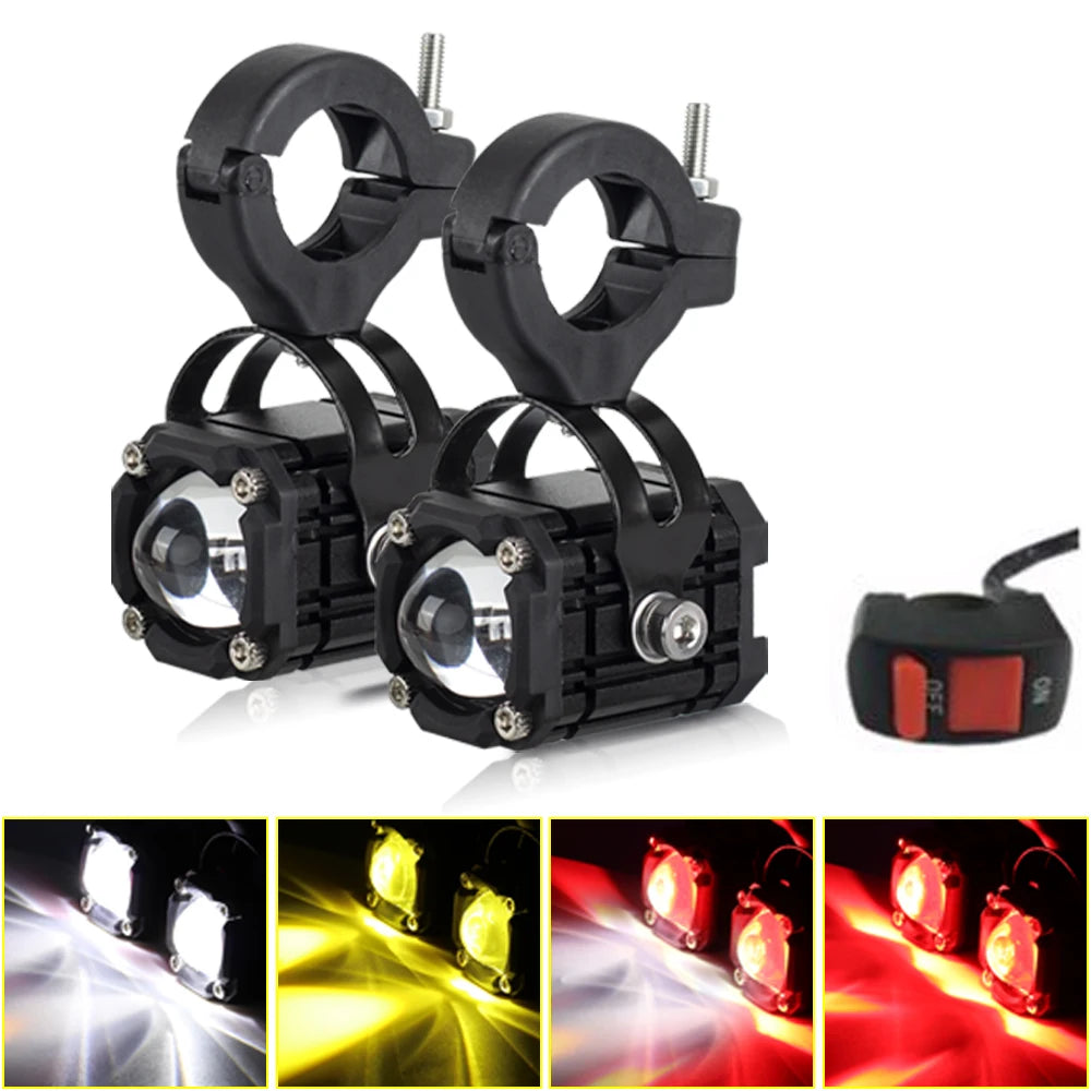Motorcycle light Motorbike Off-road Front Auxiliary Super Bright Driving Led Light Headlight For BMW R 1200GS R1250GS