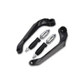 2pcs Motorcycle Brake Clutch Lever Hand Guard Protector Gear Modification Accessories Universal ATV Accessories Cabon Black