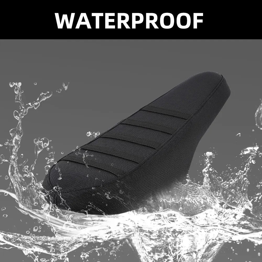 Motorcycle Seat Cover Waterproof Non-slip Particles Design PVC For Ridstar Q20 Electric Bike E-bike Scooter Bicycle Accessories
