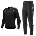 WOSAWE Men's Motorcycle Jacket Pant Set Summer Riding Breathable Jacket Elasticity Slim Fit Riding Jacket Quick Dry Clothing