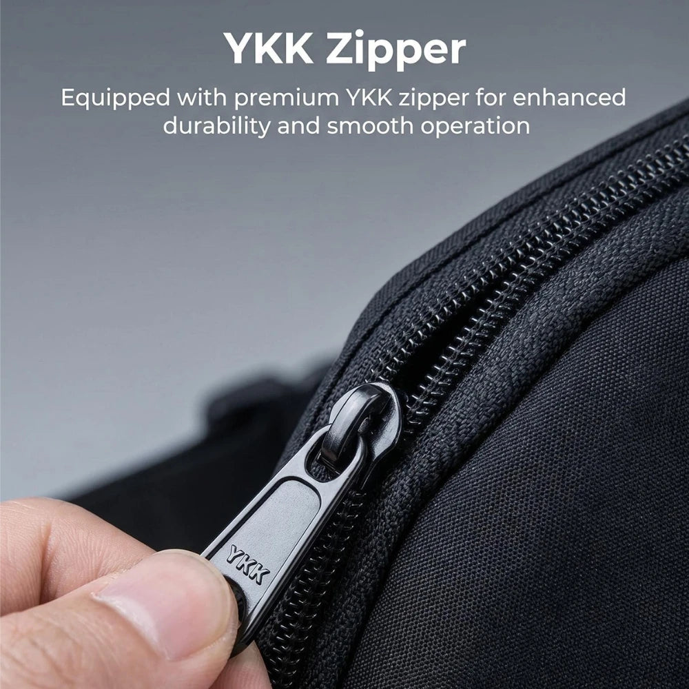 Motorcycle Waist Bag Oxford Riding Fanny Pack Multi Pocket Storage Pouch with YKK Zipper for Outdoor Hiking Travel Cycling Bag
