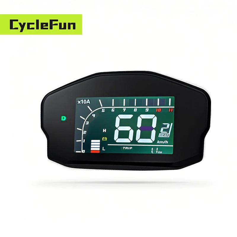 VOTOL EM-50 55A 48V 60V FOC BLDC Sine Wave Controller with Throttle and DKD display For Electric Scooter Motorcycle