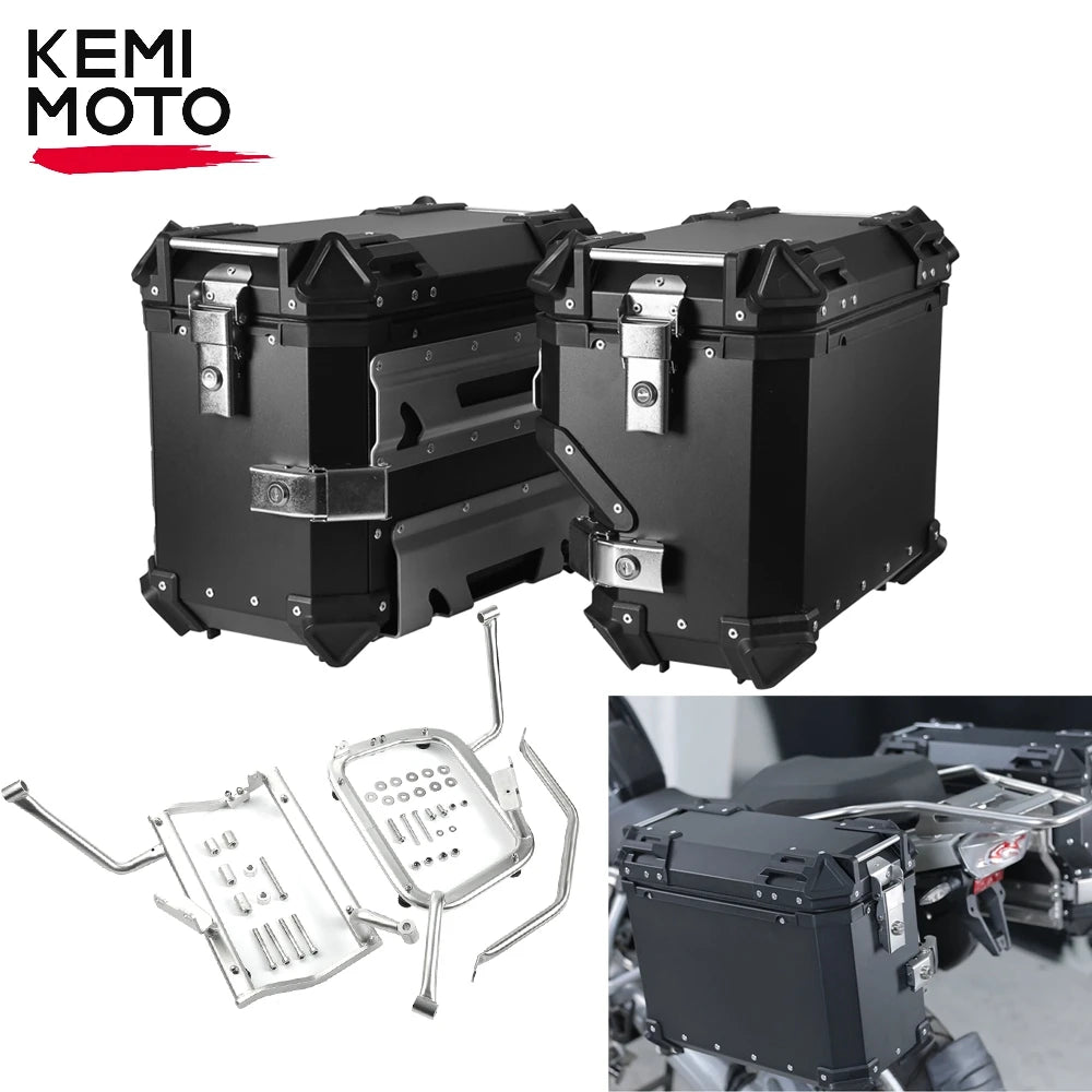 For BMW R1200GS LC ADV Adventure R 1250GS 1200GS 2013-2021 Motorcycle Aluminum Luggage Panniers Saddlebag Bracket Rack Side Box