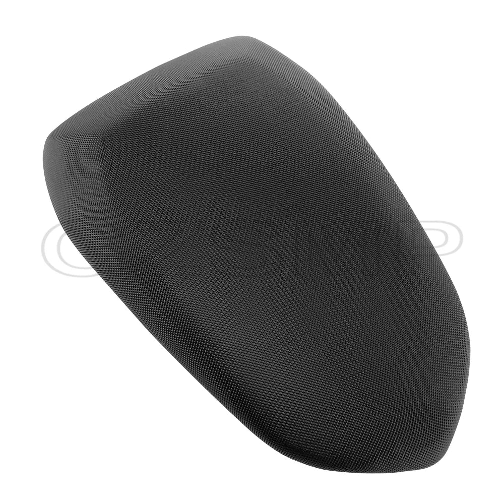 Motorcycle Black PU Rear Pillion Passenger Cushion Saddle Seat fit For BMW S1000RR S1000 RR 2019-2024 M1000RR 2021-2024 2022
