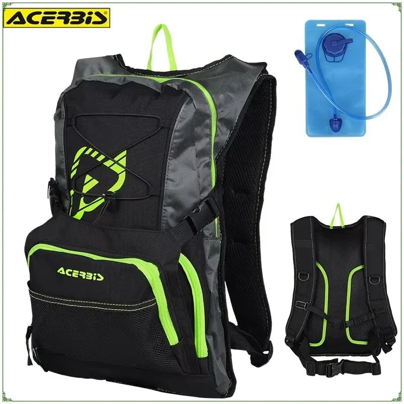 Acerbis Water Bag Backpack Motorcycle Motocross Dirt Bike MX MTB Off-road Ride Pair Shoulder Bags Cycling Storage Equipment