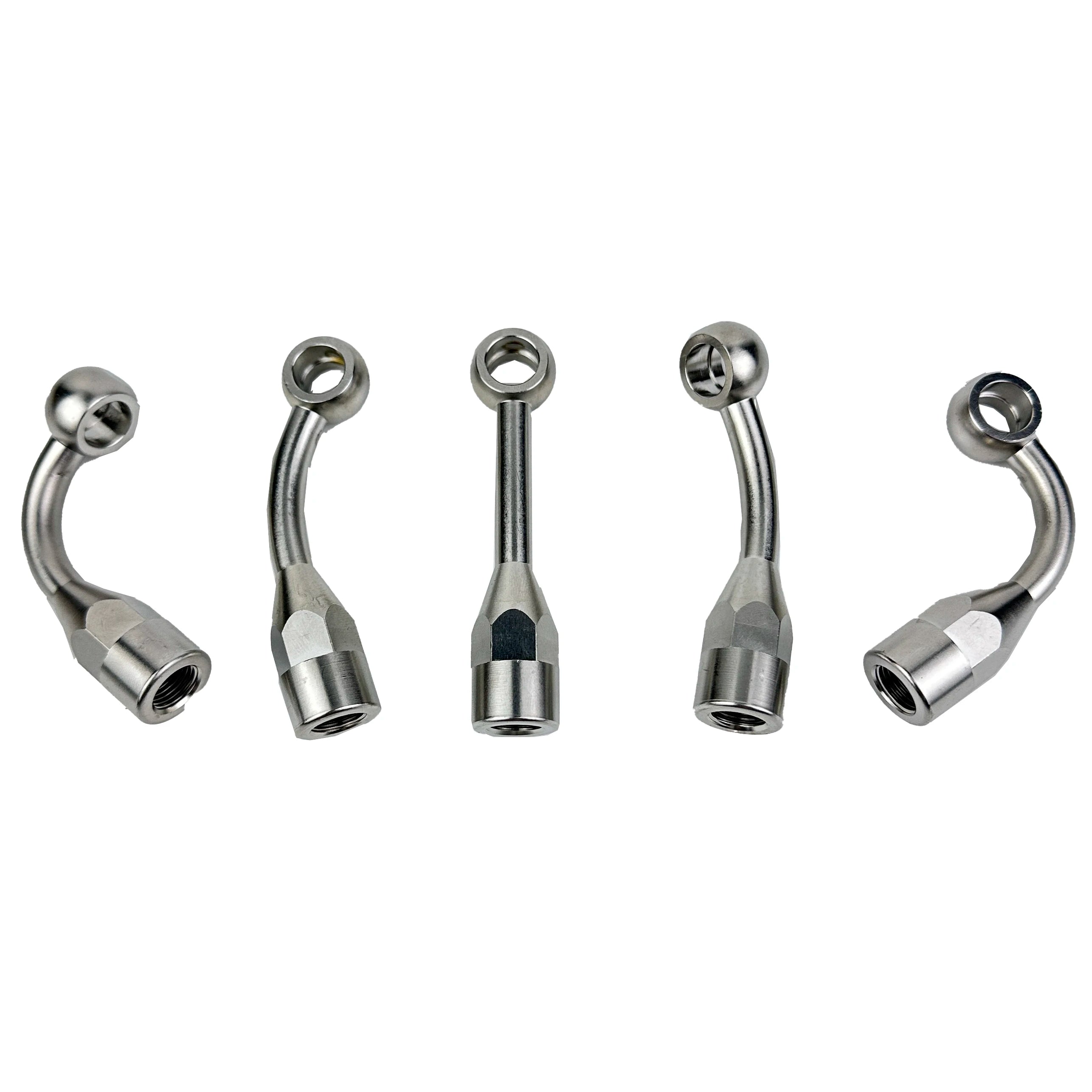 Stainless Steel 304 Hydraulic Brake Clutch Hose Line with Banjo Fitting Reinforced Oil Pipe for Motorcycle ATV Dirt Bike Buggy